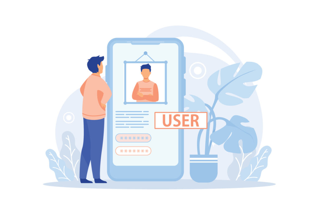 Illustration of user identity and access controls, showing how Microsoft 365 relies on Entra ID to manage authentication, device trust, and conditional access policies.