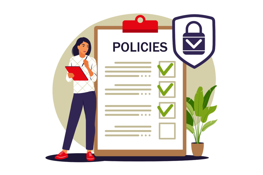 vecteezy privacy policy concept protecting your privacy vector illustration flat 1