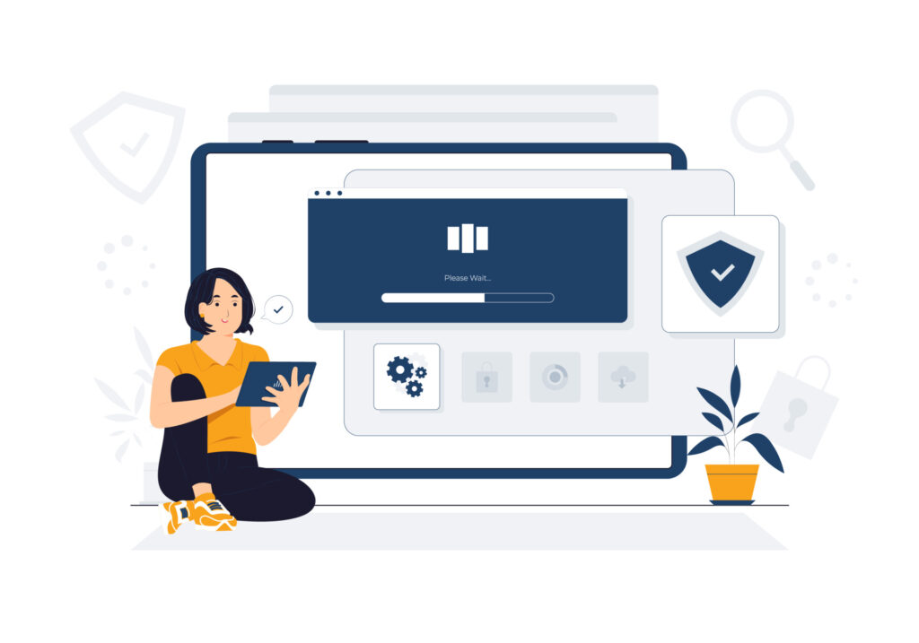 The Internet Is Wild, But Your Business Doesn’t Have to Be 15 vecteezy updating software operating system concept illustration 15289888