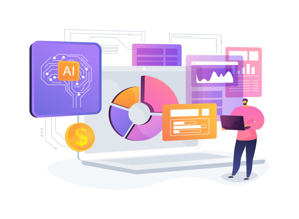 vecteezy ai backed automated bookkeeping abstract concept illustration 1