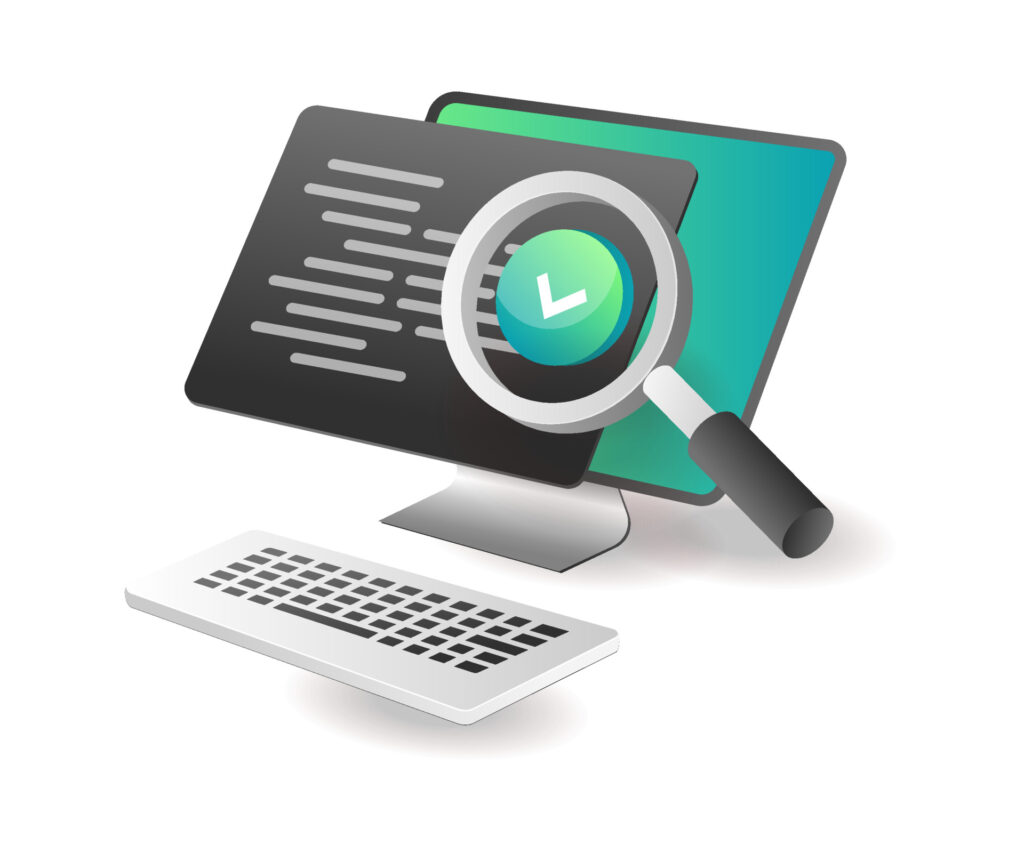 When Glitches Grind the Gears: The Hidden Cost of Neglected Tech in Manufacturing 9 vecteezy isometric illustration concept analyzing programming languages 5638070